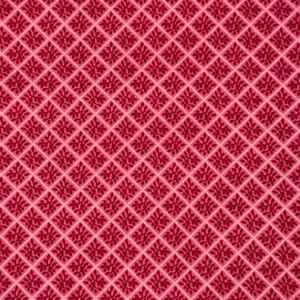 Sunny Days Pink Diamond Leaf Cotton Fabric by Marcus Fabrics - 1 Yard